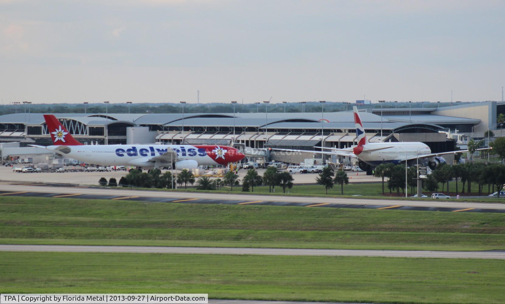 Tampa International Airport (TPA) - Edelweiss and British Airways at Terminal