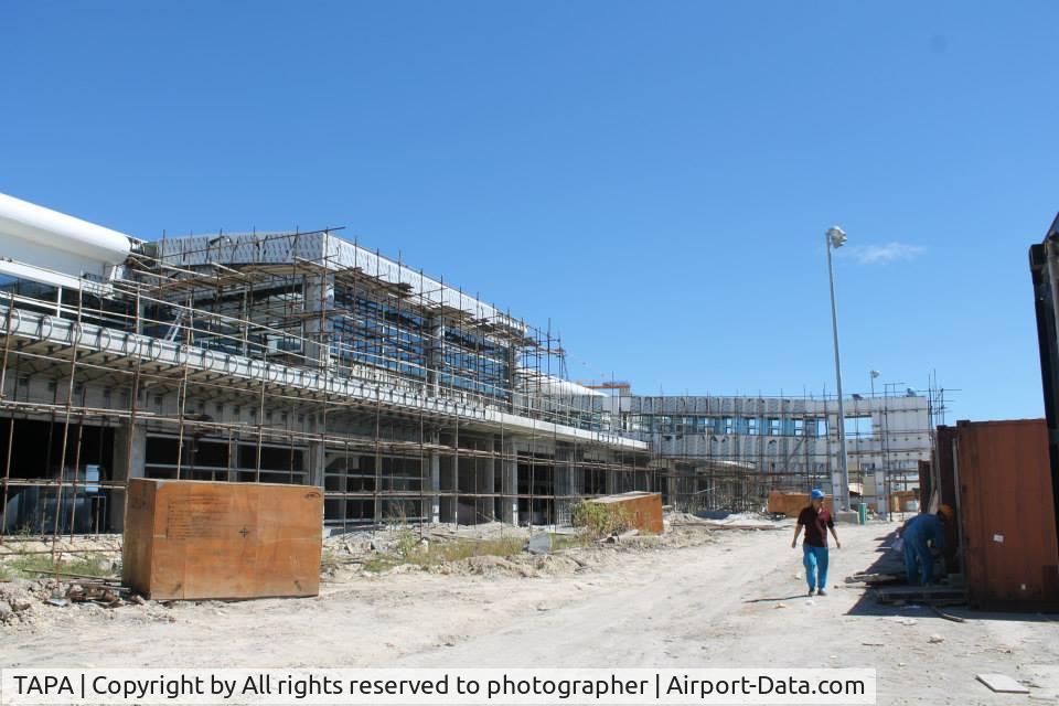 VC Bird International Airport, Saint John's, Antigua Antigua and Barbuda (TAPA) - Airside terminal view