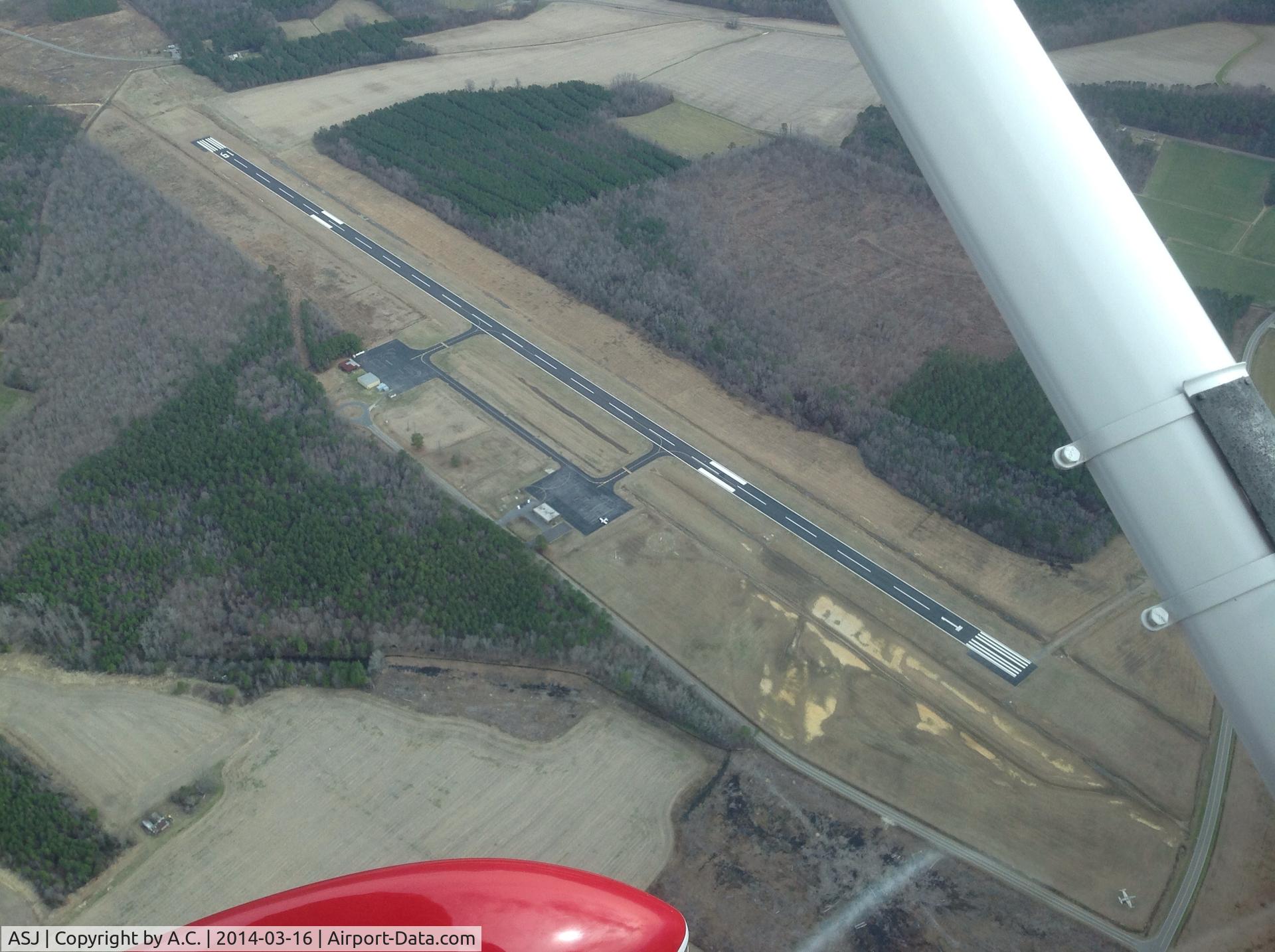 Tri-county Airport (ASJ) - Tri-County airport  from overhead.