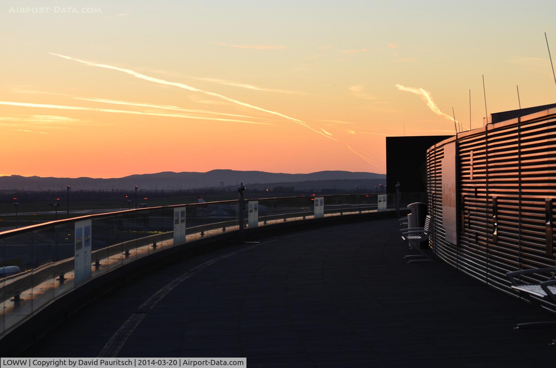 Vienna International Airport, Vienna Austria (LOWW) - Visitors deck