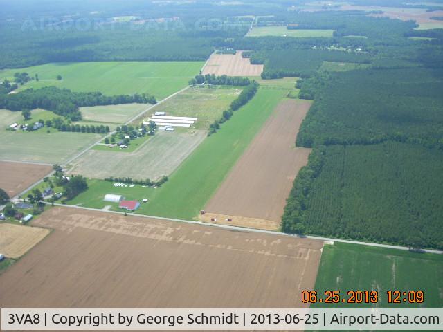 Garner Airport (3VA8) - 
Gliderport, looking South
