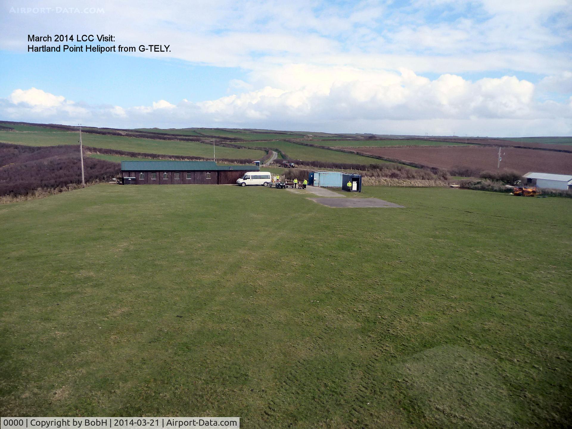 0000 Airport - Hartland Point Heliport in North Devon mainly serves Lundy Island some 11 miles distant
