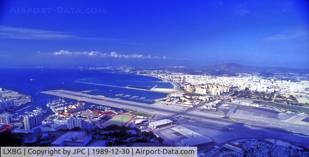 LXBG Airport - Gibraltar Airport, the Line of All Divides