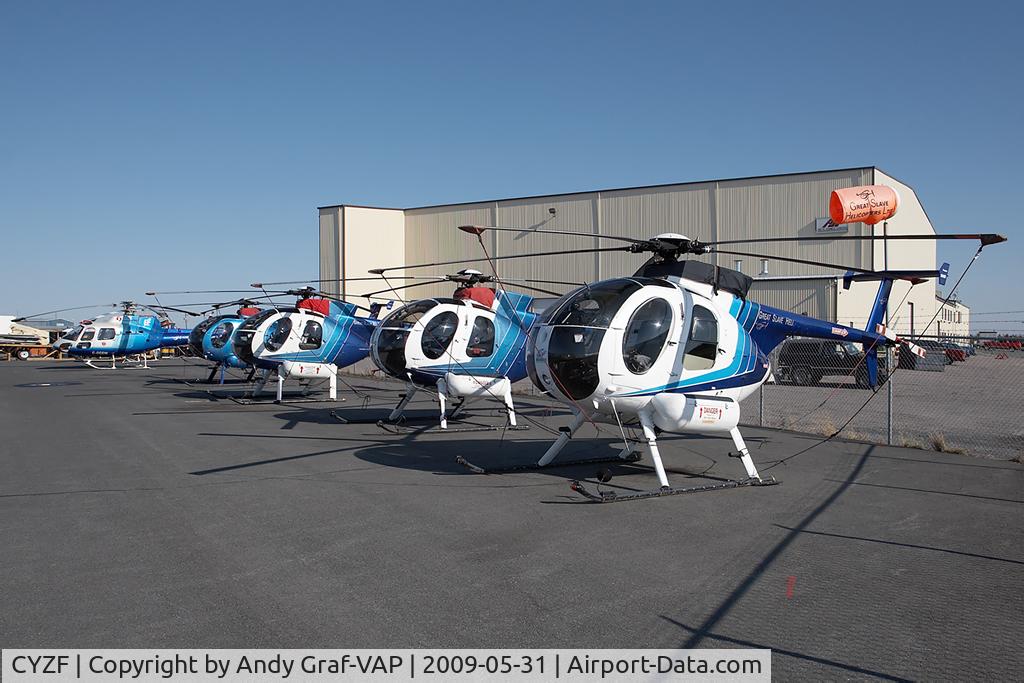 Yellowknife Airport, Yellowknife, Northwest Territories Canada (CYZF) - Great Slave Helicopters overview