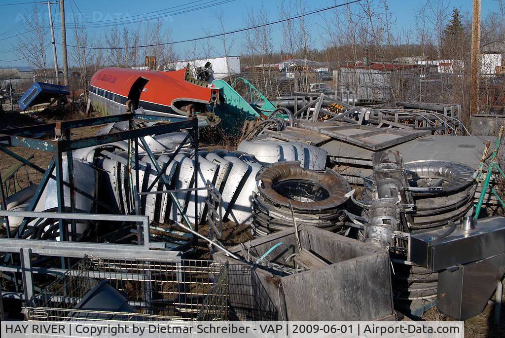 HAY RIVER Airport - ex Kenn Borek Air DC3