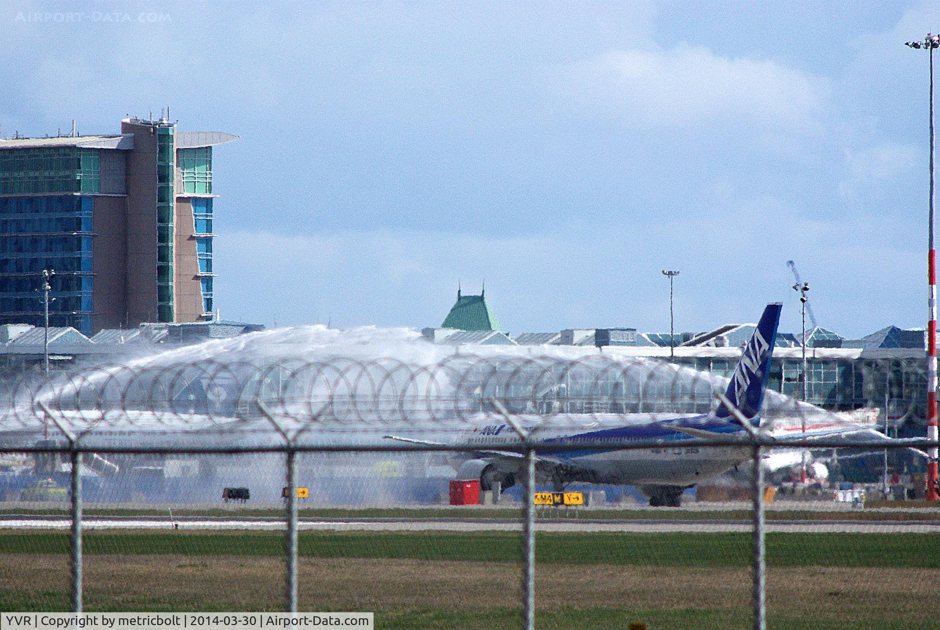 Vancouver International Airport, Vancouver, British Columbia Canada (YVR) - YVR welcomes ANA to Vancouver