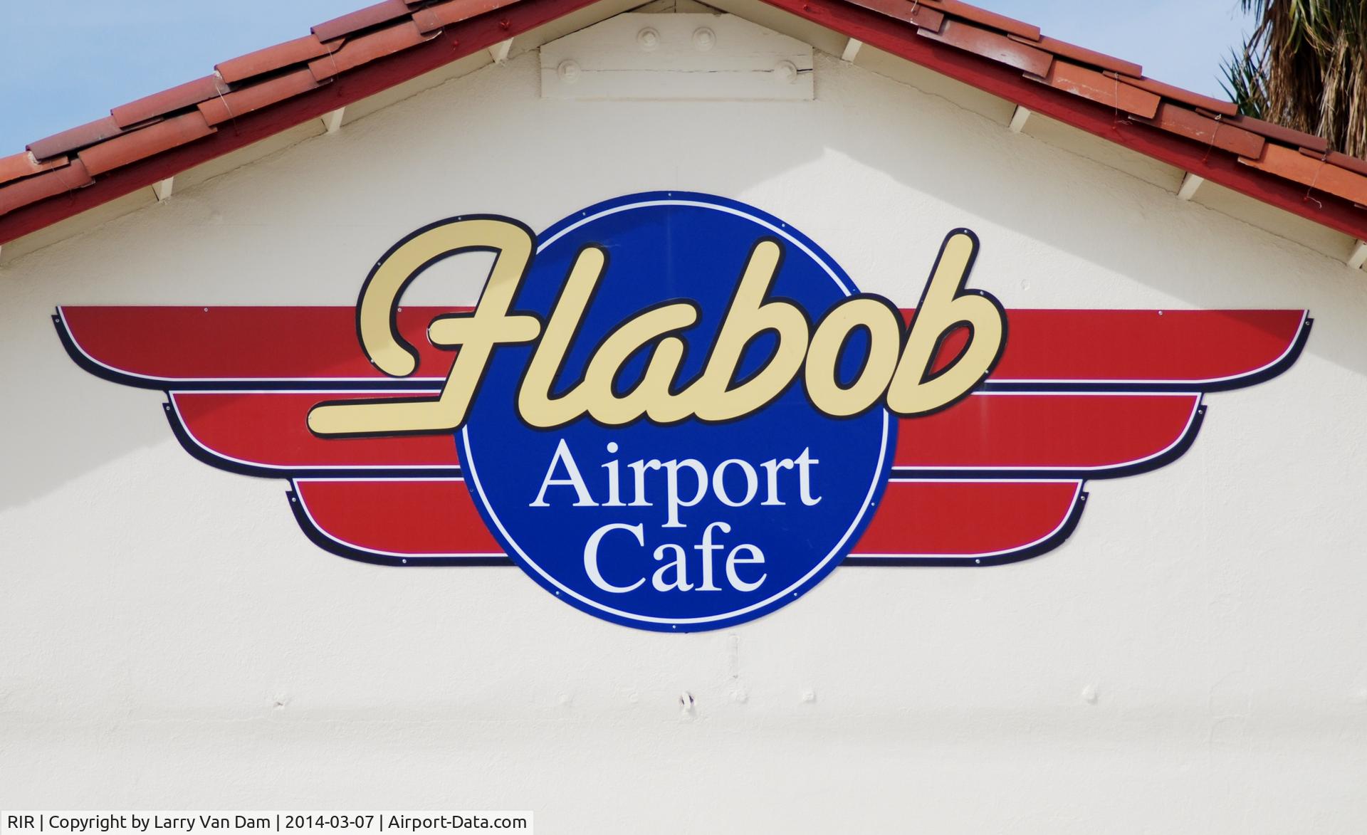 Flabob Airport (RIR) - New Cafe Logo