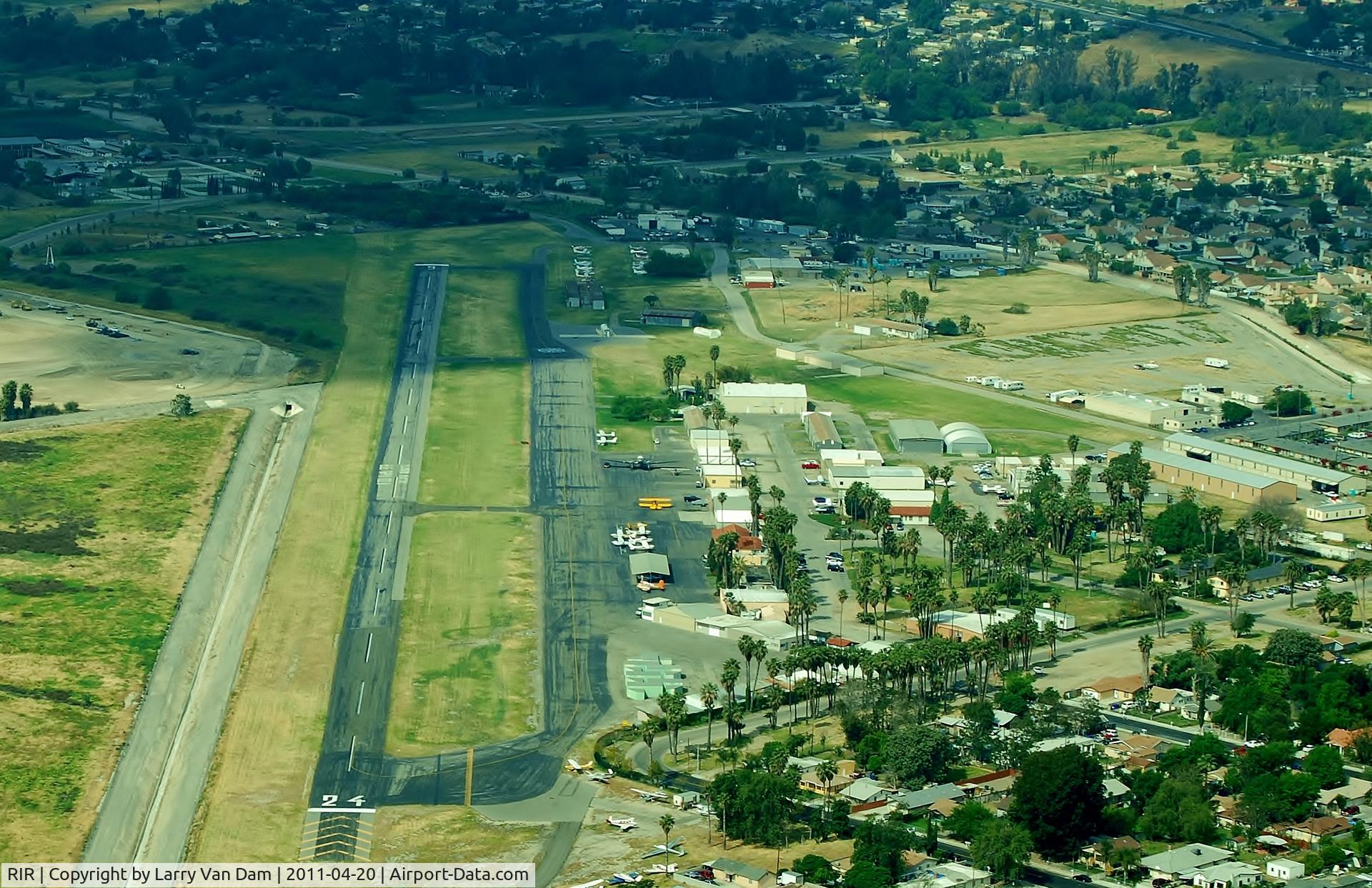Flabob Airport (RIR) - RIR viewed westerly from 78D