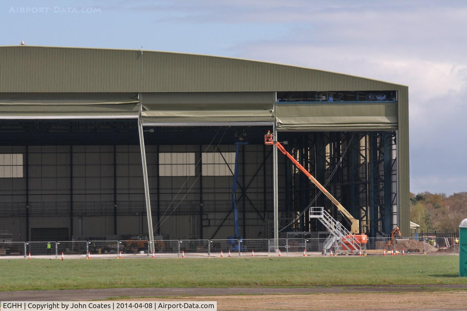 Bournemouth Airport, Bournemouth, England United Kingdom (EGHH) - An optical illusion ?