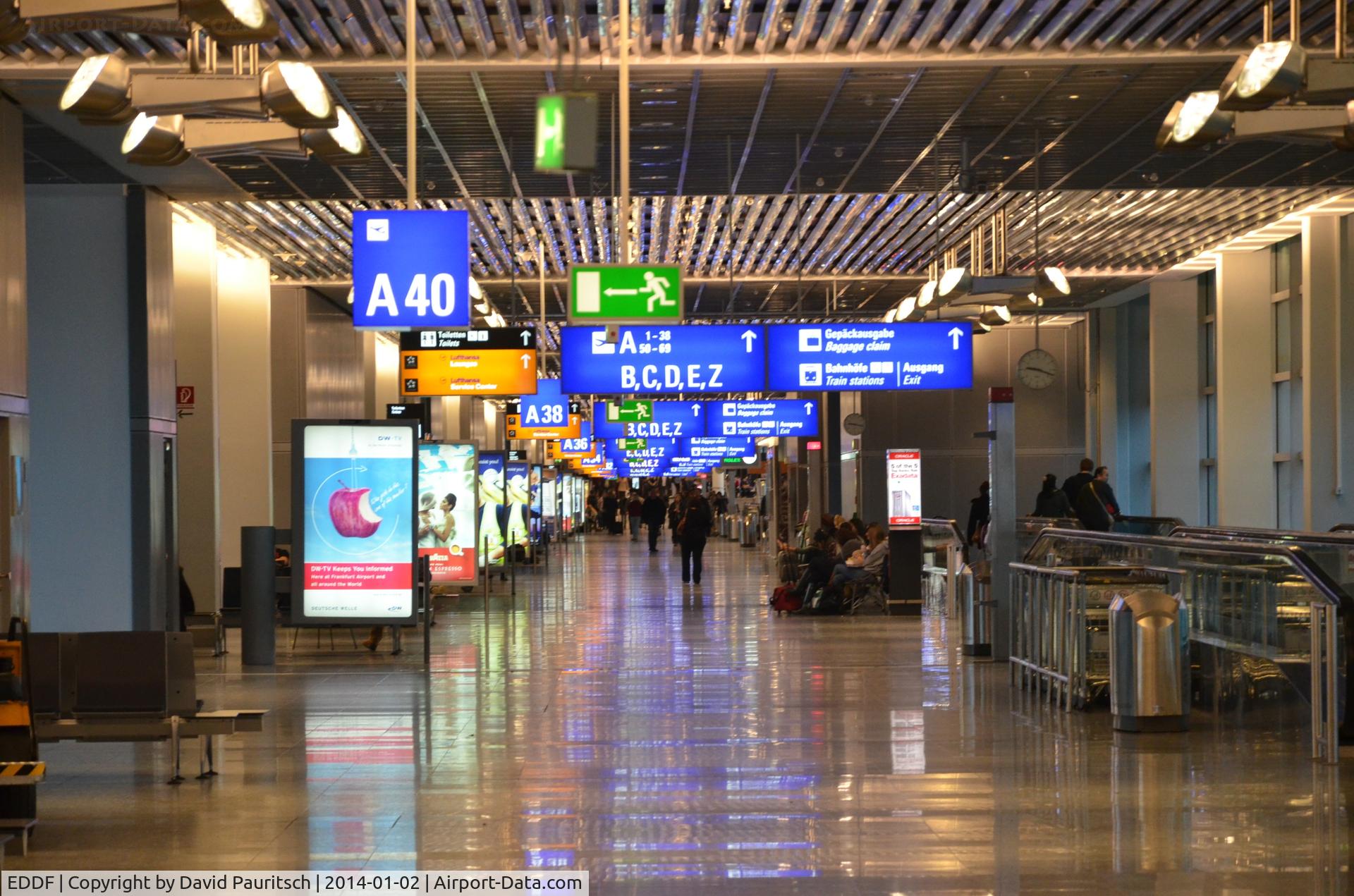Frankfurt International Airport, Frankfurt am Main Germany (EDDF) - Terminal A