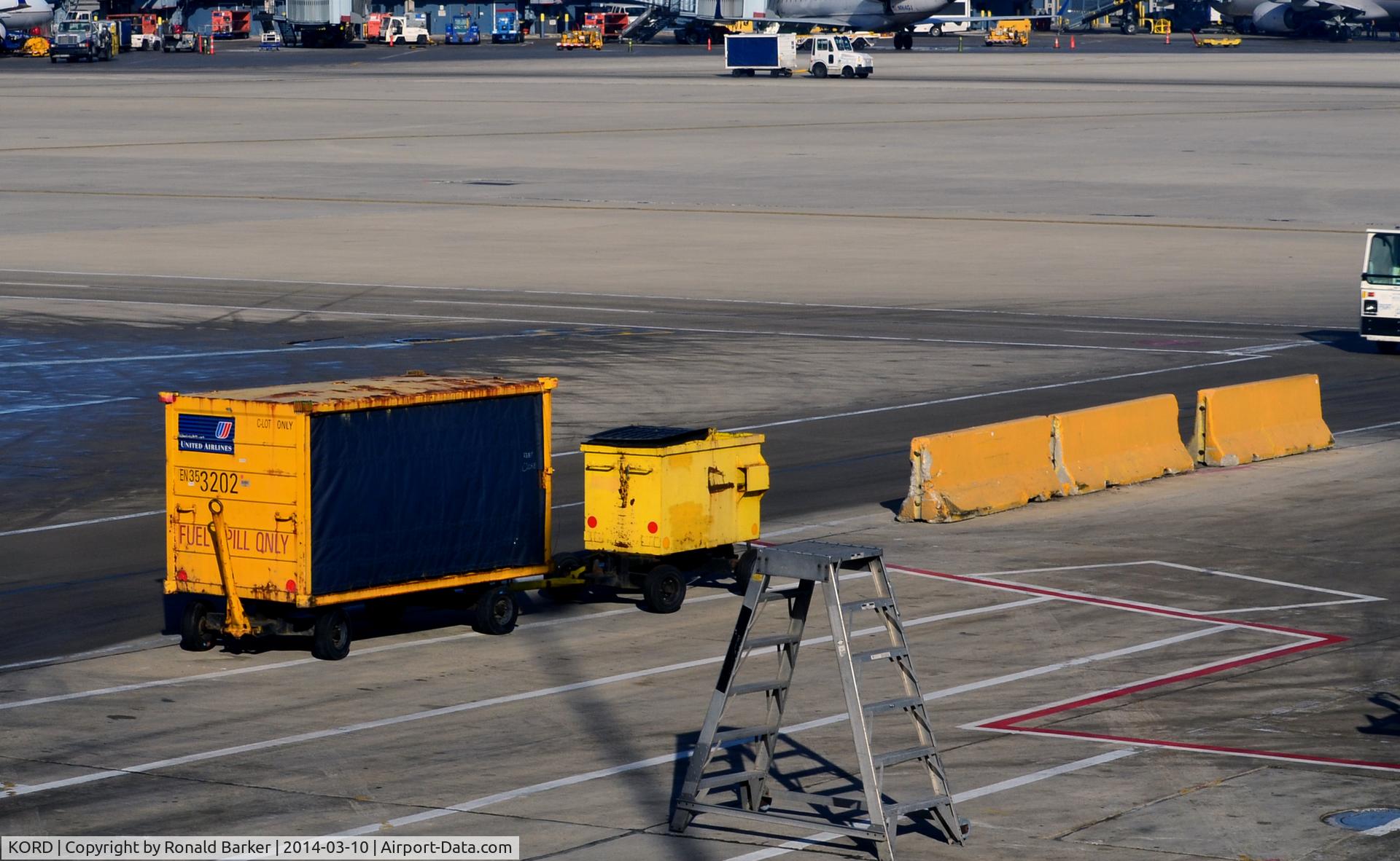 Chicago O'hare International Airport (ORD) - Fuel spill clean up equipment number 3202 at O'Hare