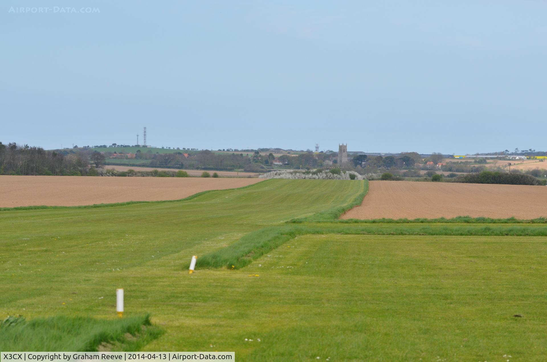 X3CX Airport - Northrepps runway 04-22.