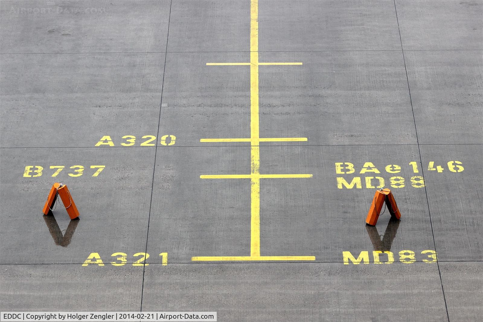 Dresden Klotzsche Airport, Dresden Germany (EDDC) - Still life on a rainy day....