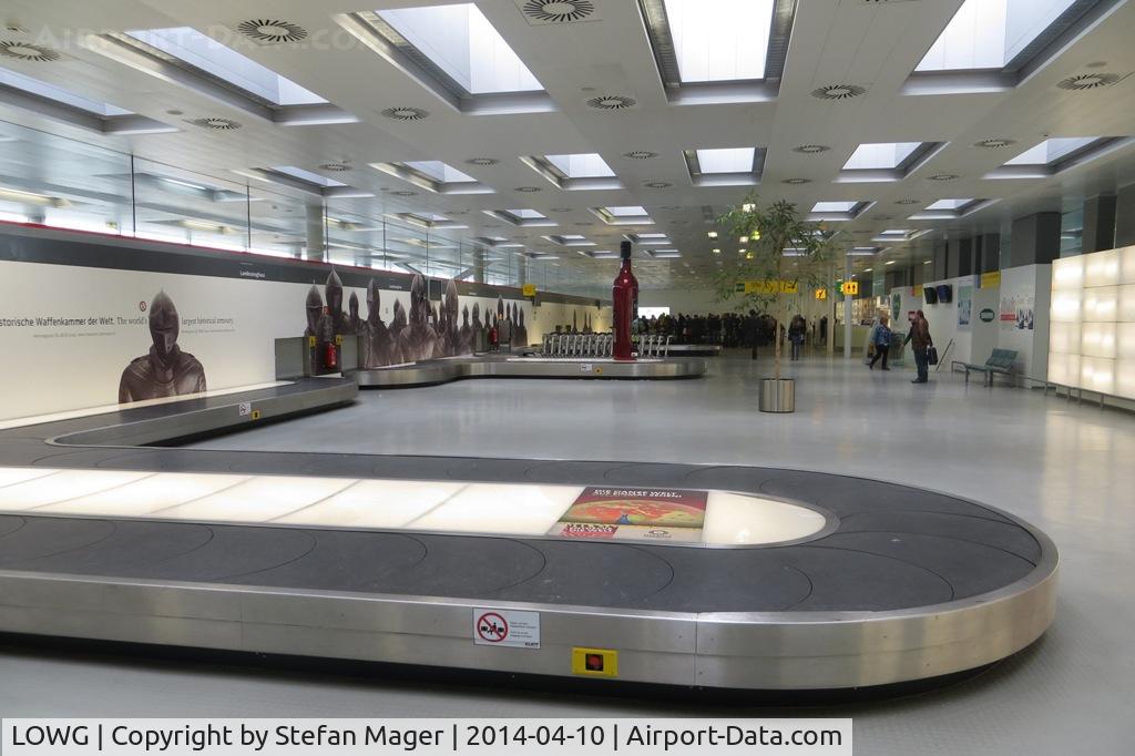 Graz Airport, Graz Austria (LOWG) - Graz Airport - Baggage Claim