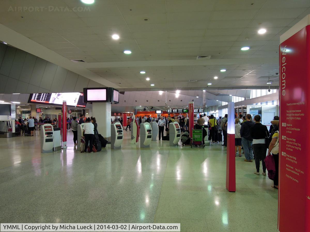 Melbourne International Airport, Tullamarine, Victoria Australia (YMML) - Massive queues at security