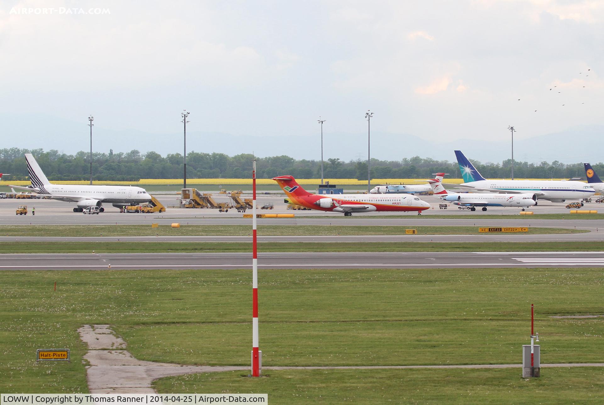 Vienna International Airport, Vienna Austria (LOWW) - 3 Specials in 1 pic