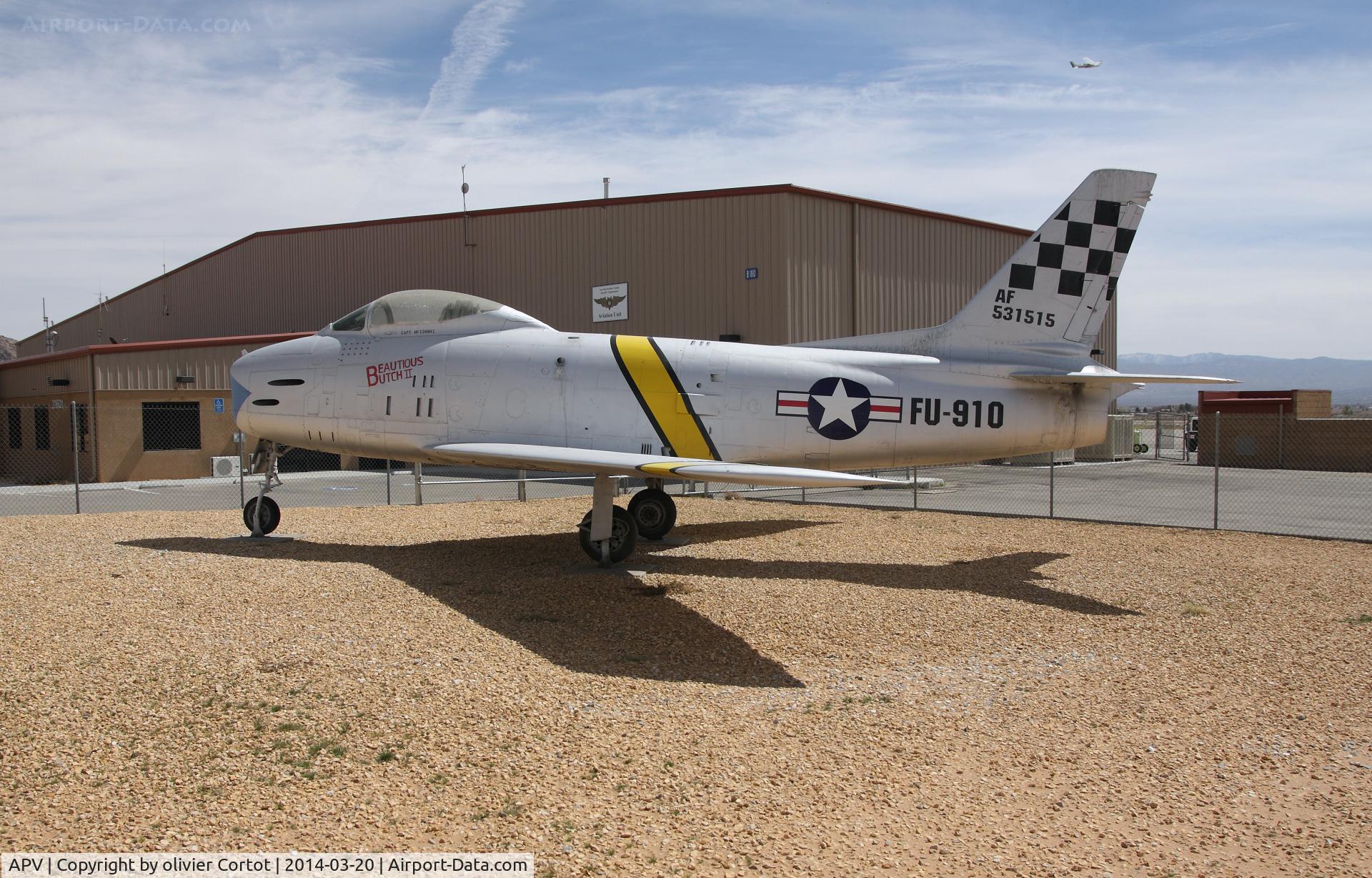 Apple Valley Airport (APV) - The guate guardian, a F-86H