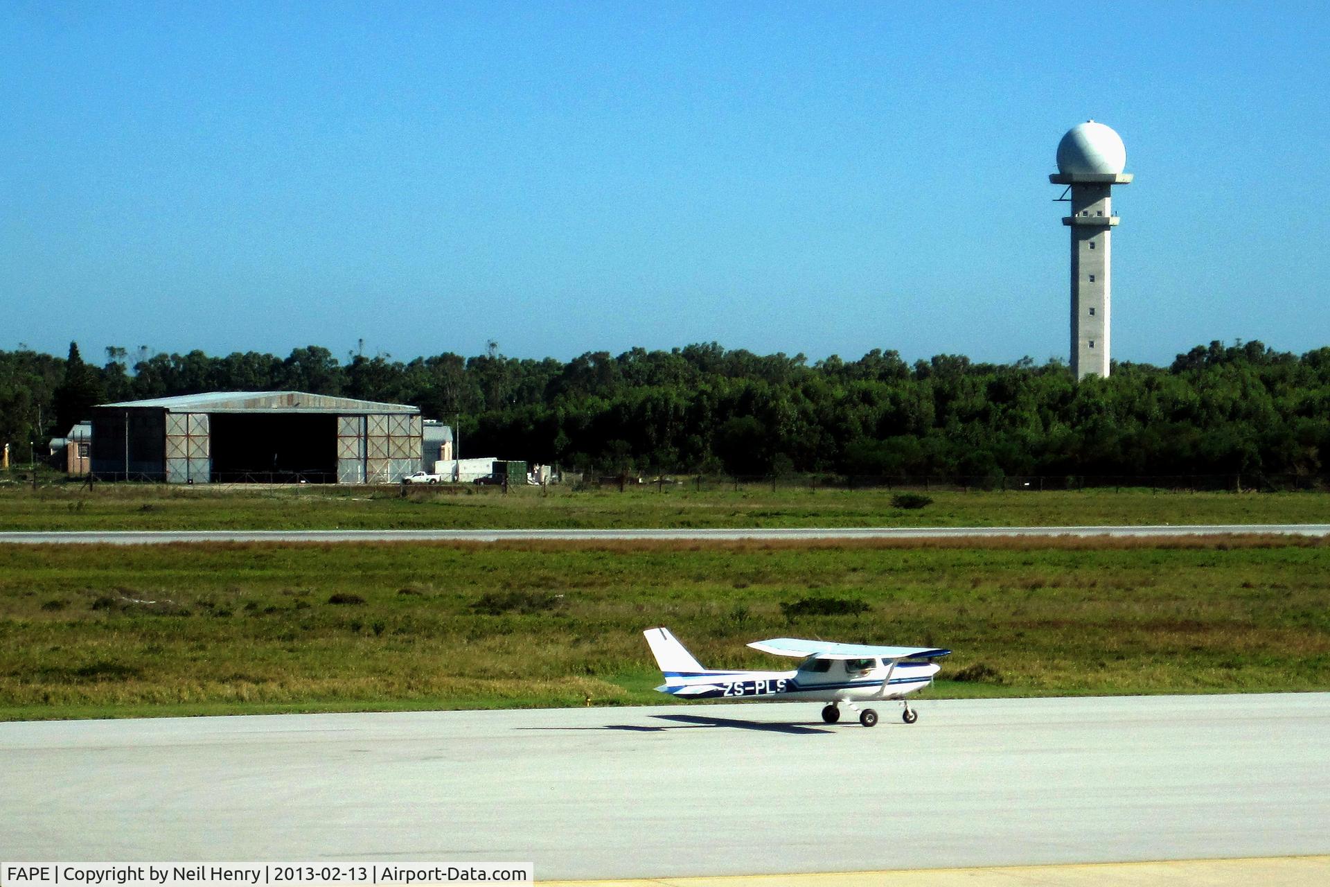 Port Elizabeth Airport, Port Elizabeth South Africa (FAPE) - view from Terminal building