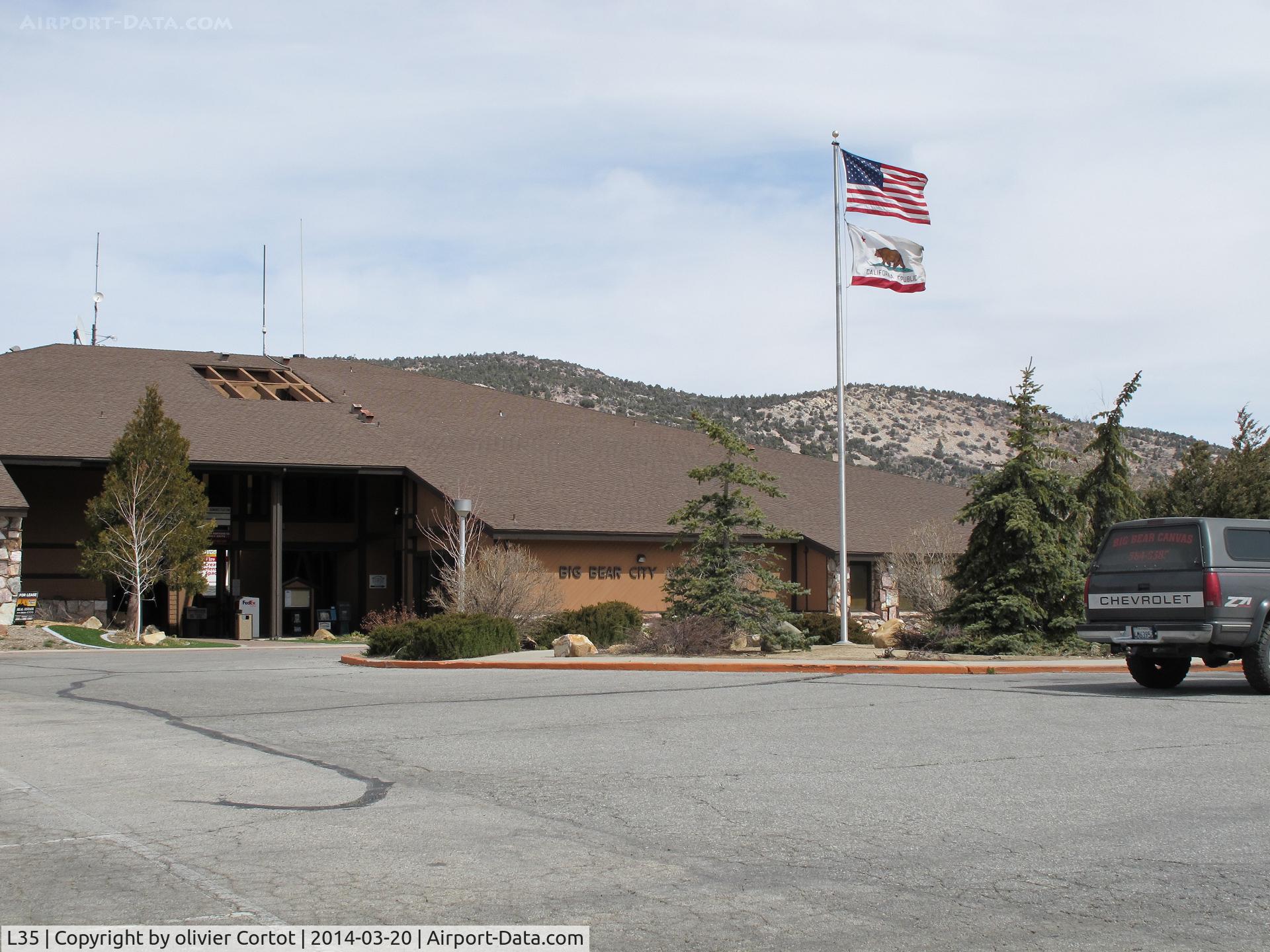 Big Bear City Airport (L35) - office building