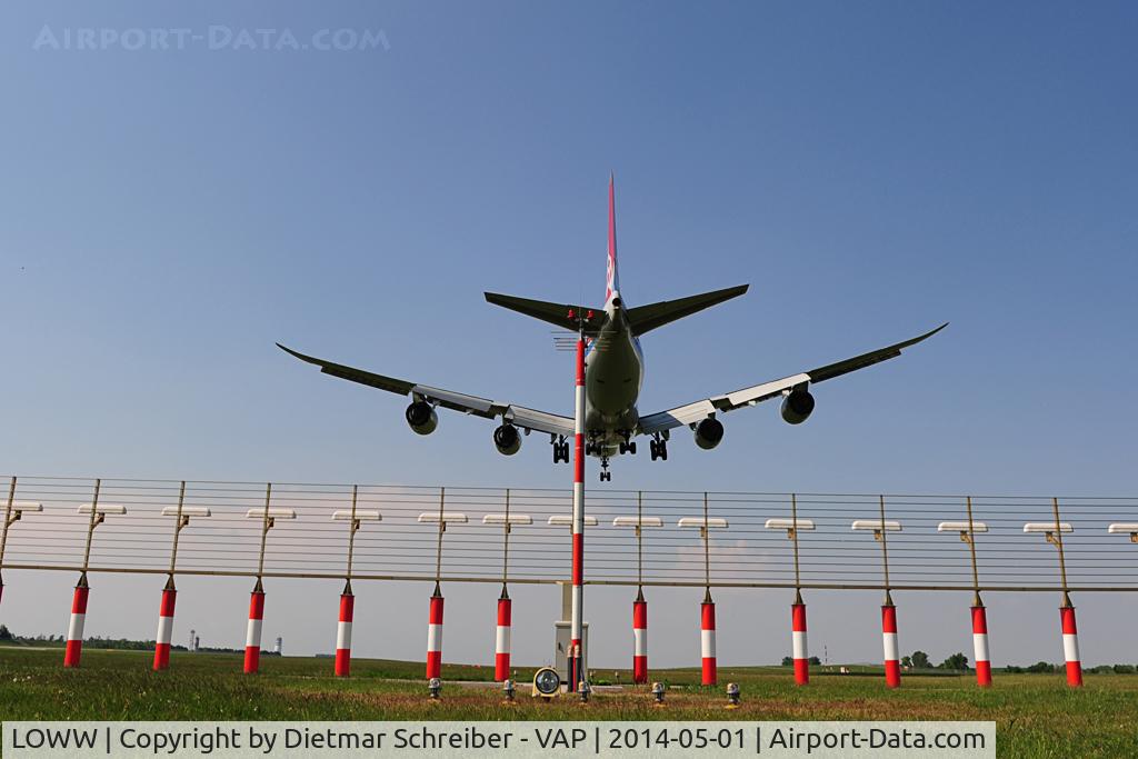 Vienna International Airport, Vienna Austria (LOWW) - Cargolux Boeing 747-8 LX-VCB