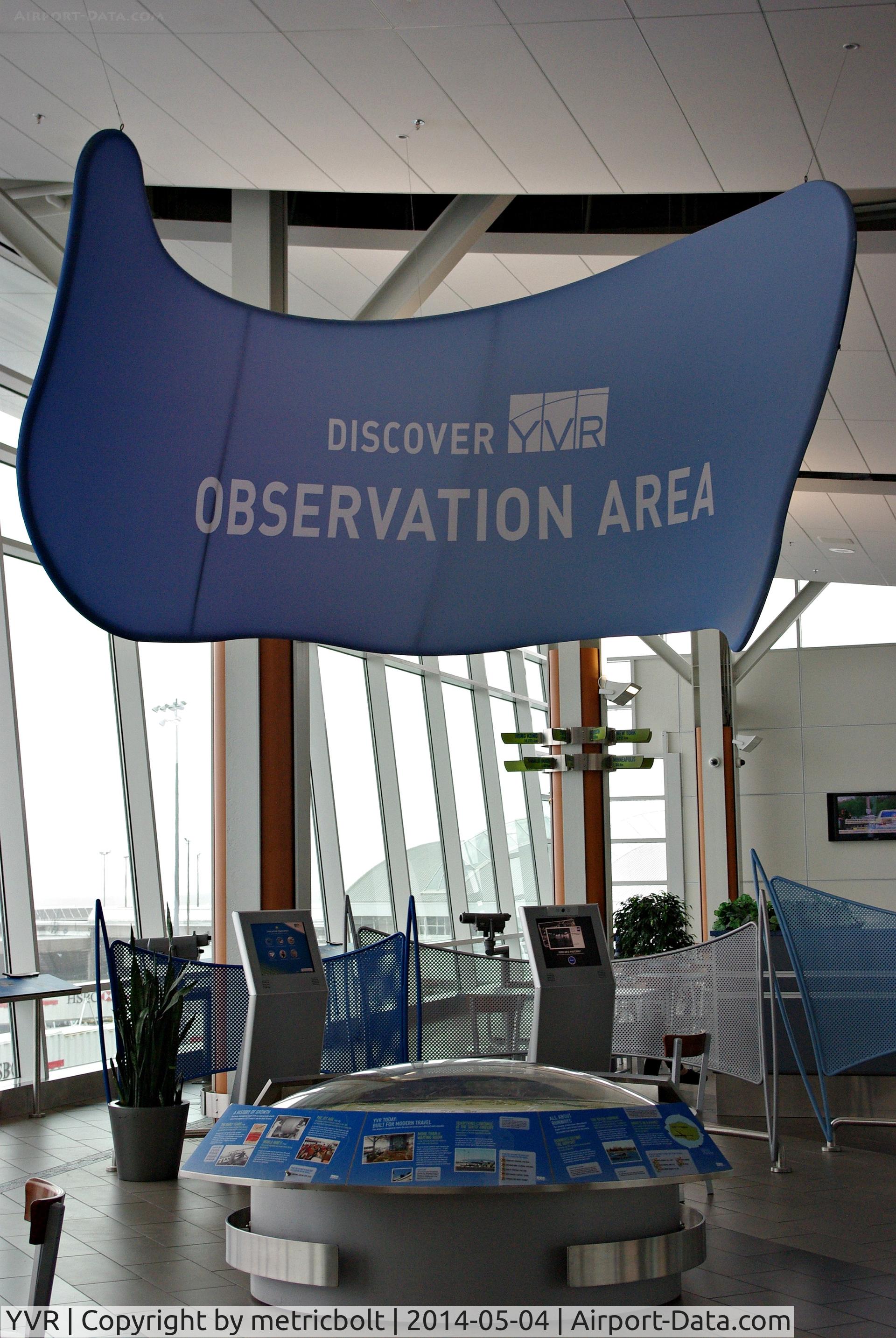 Vancouver International Airport, Vancouver, British Columbia Canada (YVR) - Observation area