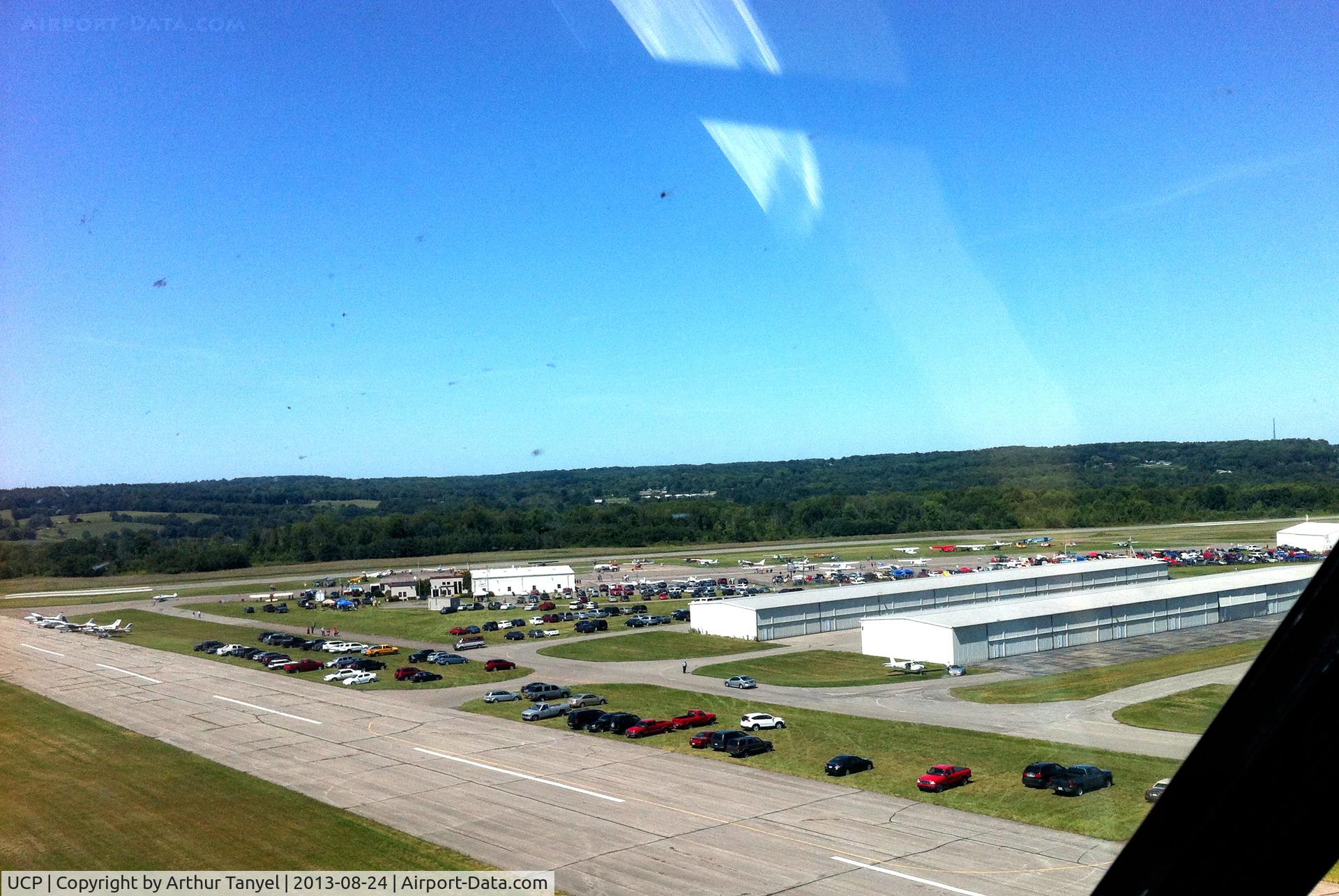 New Castle Municipal Airport (UCP) - Aerial view of UCP