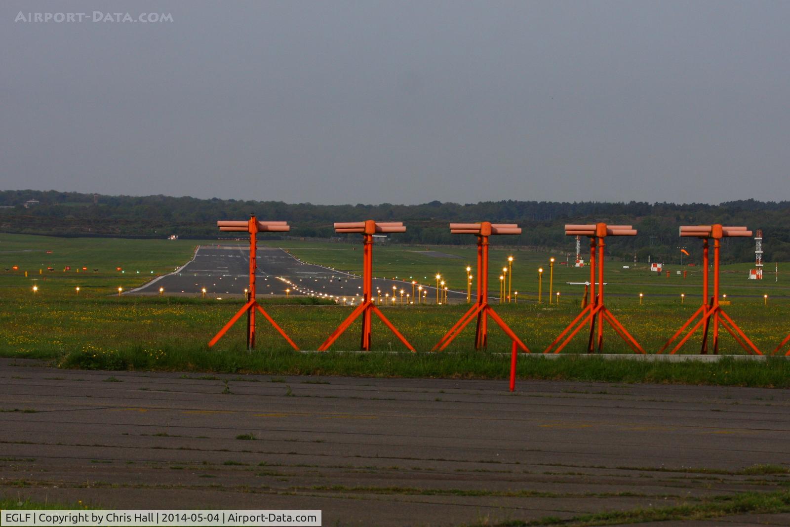 Farnborough Airfield Airport, Farnborough, England United Kingdom (EGLF) - RW24 at Farnborough