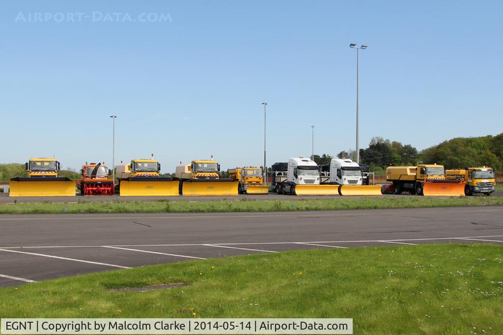 Newcastle Airport, Newcastle upon Tyne, England United Kingdom (EGNT) - Newcastle's 