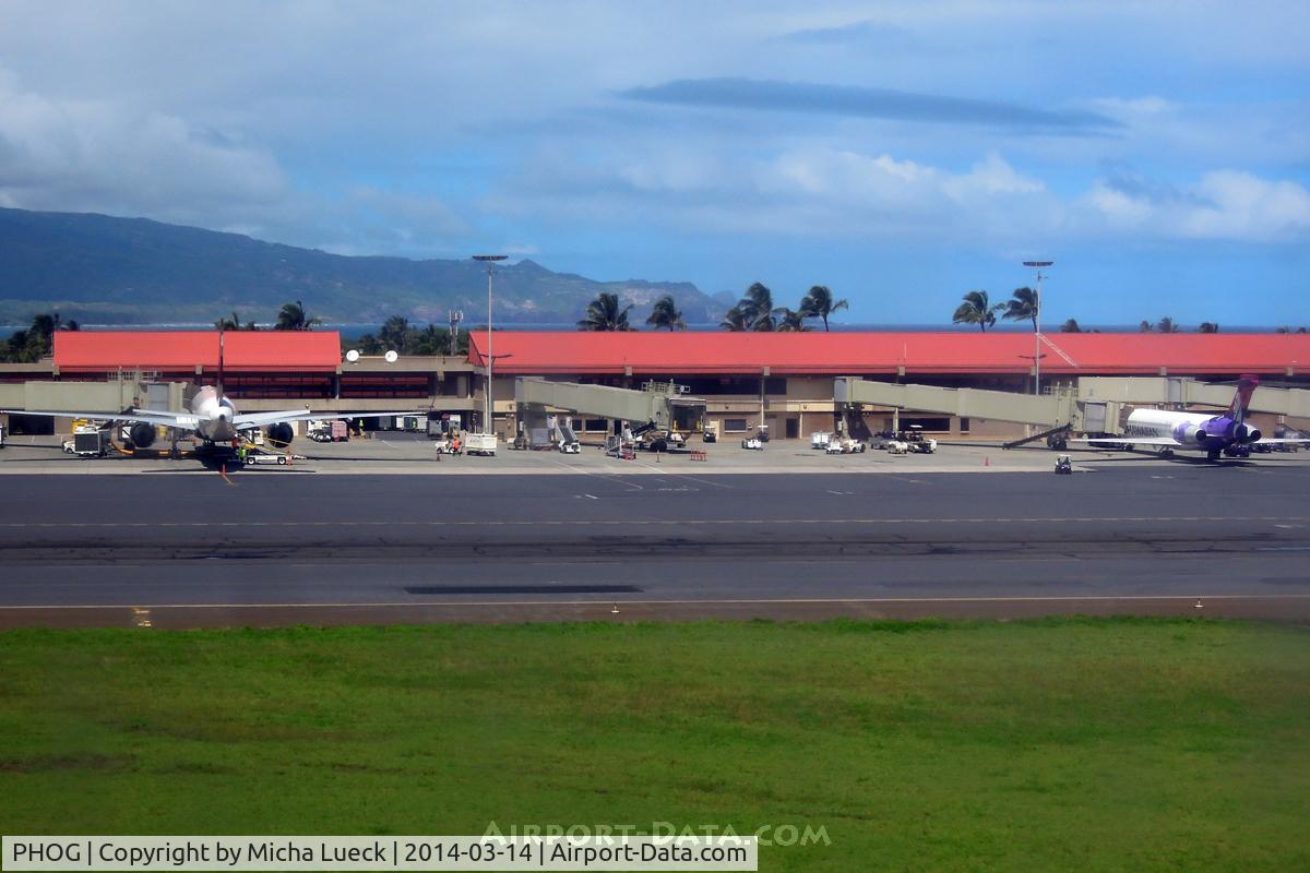 Kahului Airport, Kahului, Hawaii United States (PHOG) - At Kahului