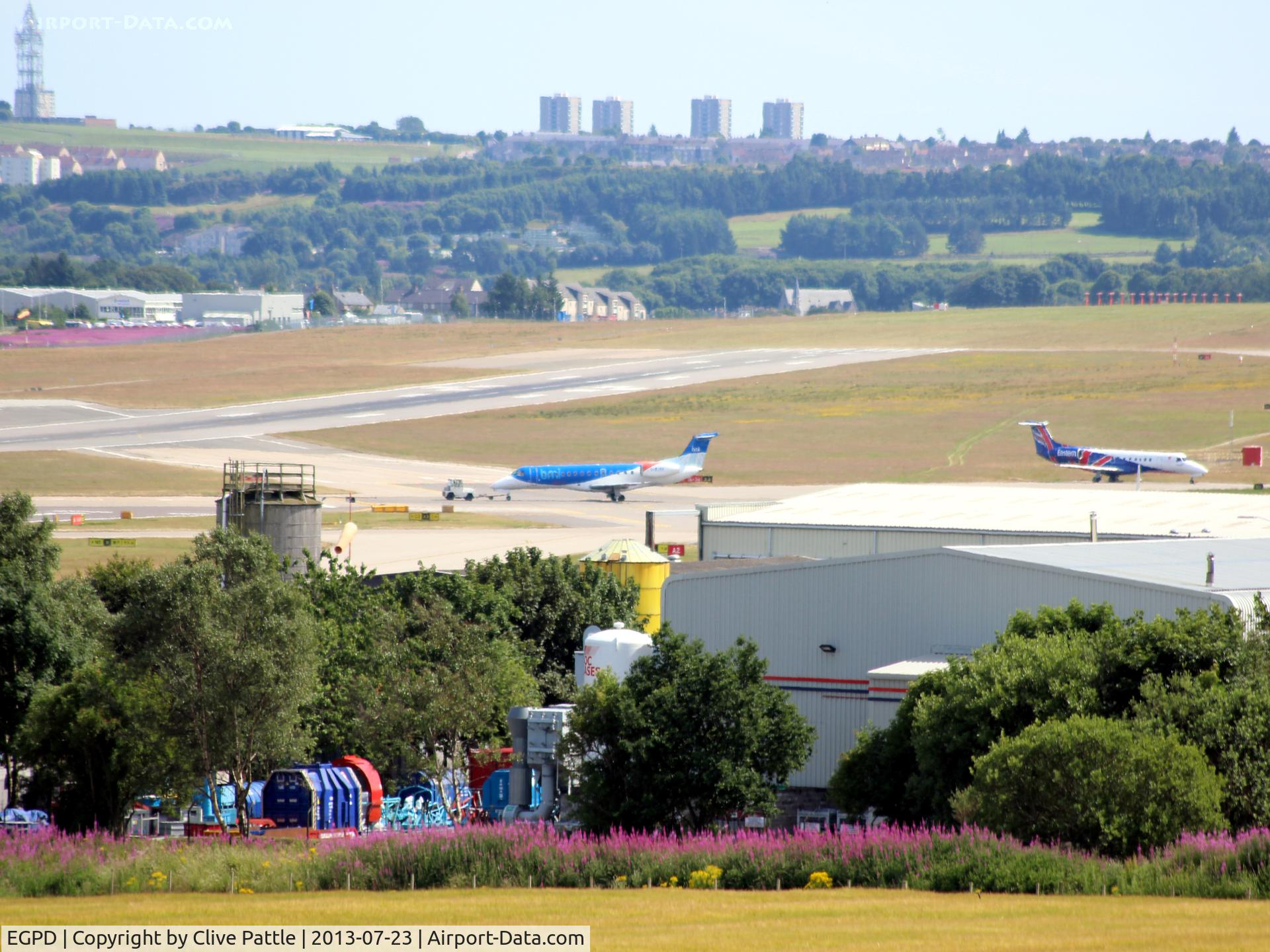 Aberdeen Airport, Aberdeen, Scotland United Kingdom (EGPD) - Airport view at EGPD Aberdeen, Scotland