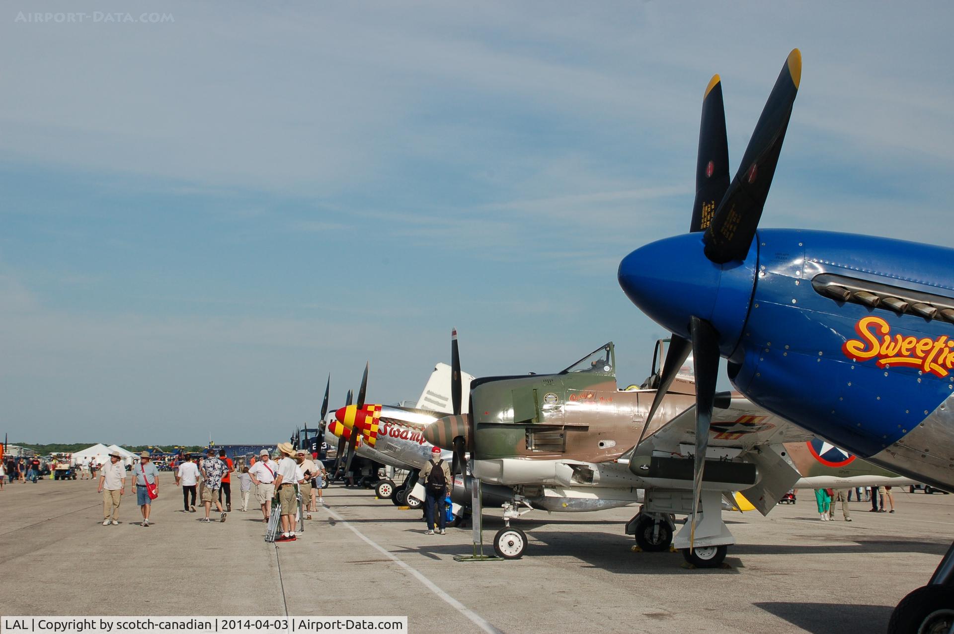 Lakeland Linder Regional Airport (LAL) - War Birds at 2014 Sun n Fun, Lakeland Linder Regional Airport, Lakeland, FL