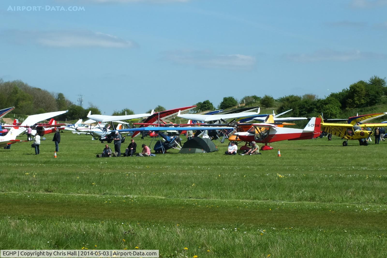 Popham Airfield Airport, Popham, England United Kingdom (EGHP) - 2014 Microlight Trade Fair, Popham