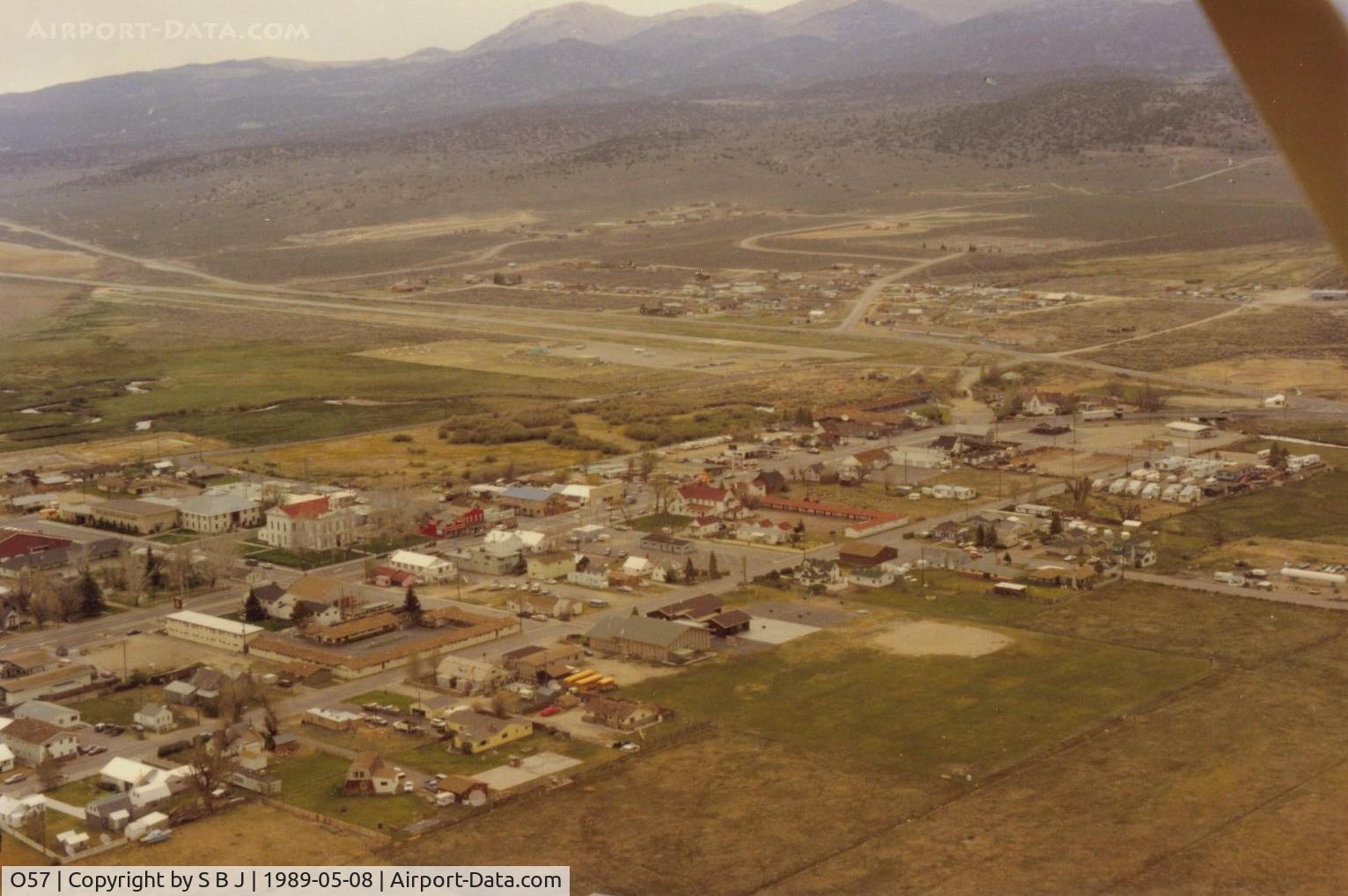 Bryant Field Airport (O57) - Nice place to stop for lunch or overnight. A 2 minute walk to town.While density alt is always an issue,wind  concerned me more at these high altitude airports. Mammoth Lakes which is 50 miles south,the wind can be downright nasty.