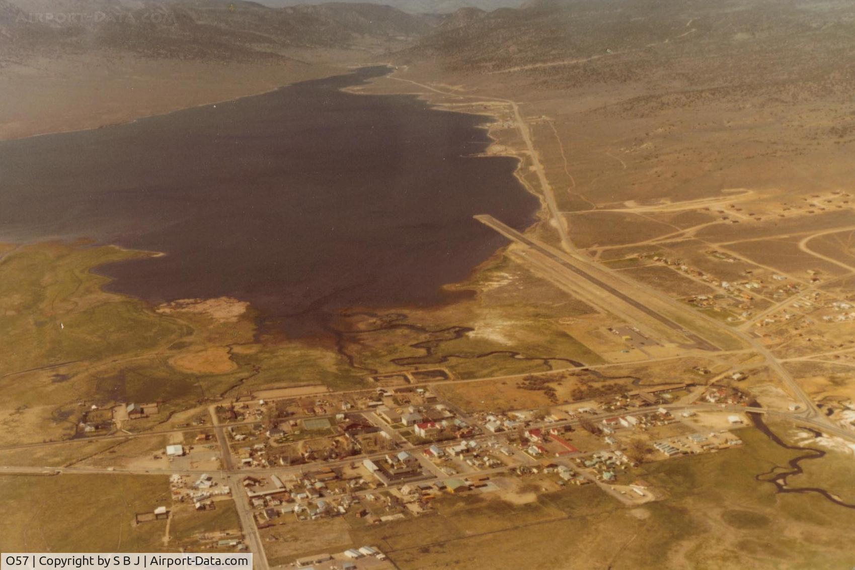 Bryant Field Airport (O57) - What can I say. A favorite destination or stop when in the area. Watch out for density alt or you could end up in the water like a Piper did some years ago. Little damage and in  fact the Cherokee flew again. View is east.