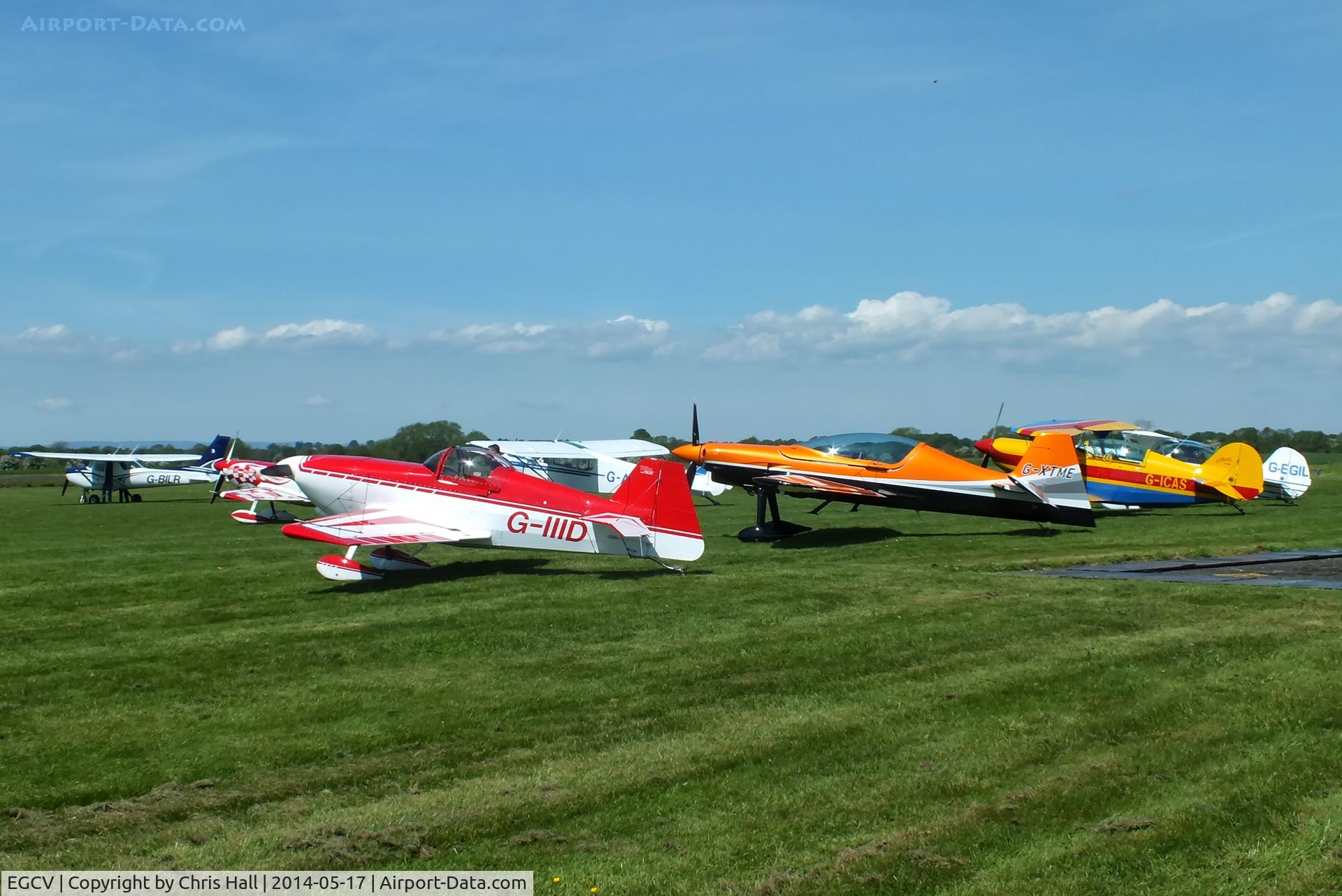 Sleap Airfield Airport, Shrewsbury, England United Kingdom (EGCV) - competetors in the BAeA Golding-Barrett & Duxford Trophies at Sleap