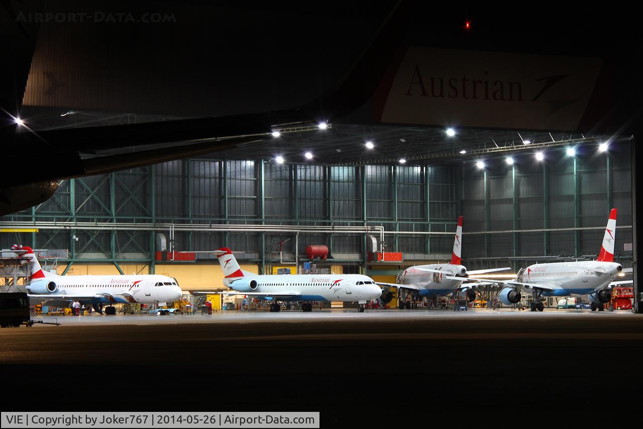 Vienna International Airport, Vienna Austria (VIE) - Austrian Airlines Hangar 2