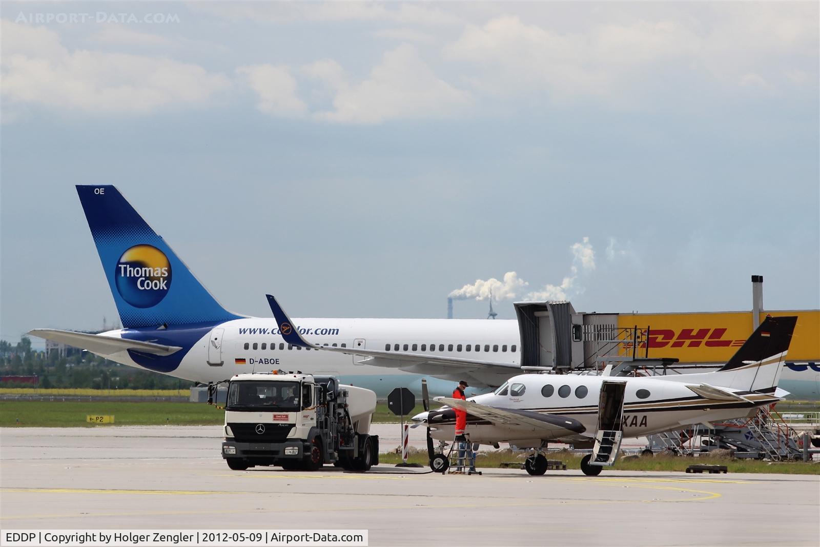 Leipzig/Halle Airport, Leipzig/Halle Germany (EDDP) - Activity on GAT....