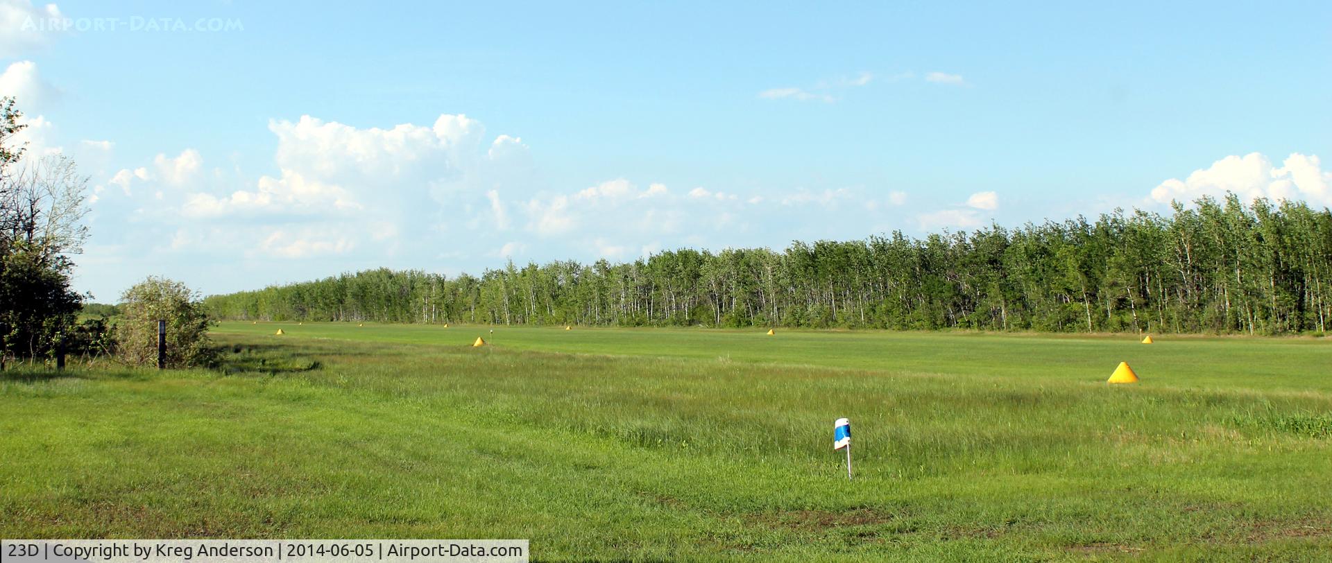 Karlstad Municipal Airport (23D) - A view of the runway in Karlstad, MN.