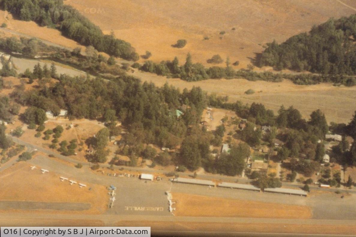 Garberville Airport (O16) - Garberville airport in 1992.