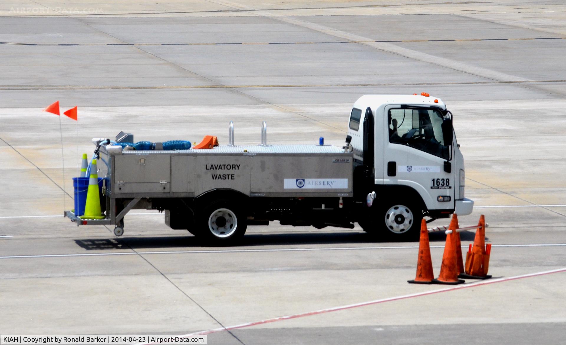 George Bush Intercontinental/houston Airport (IAH) - Lavatory service truck, Houston