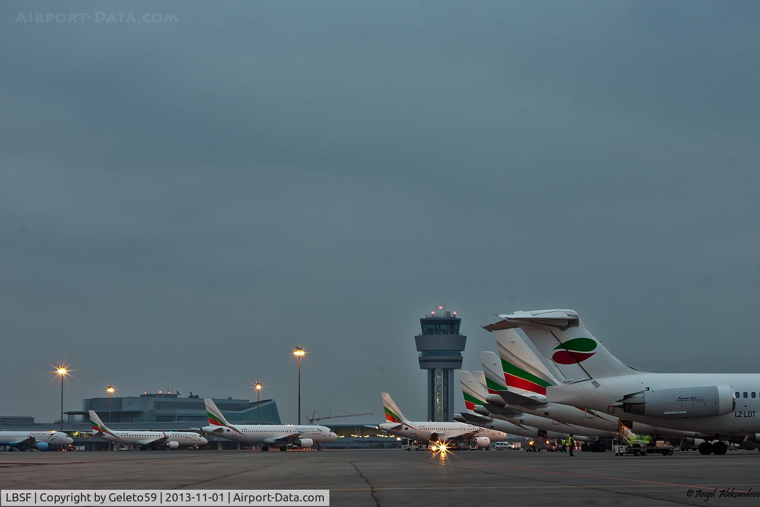 Sofia International Airport (Vrazhdebna), Sofia Bulgaria (LBSF) - Early morning