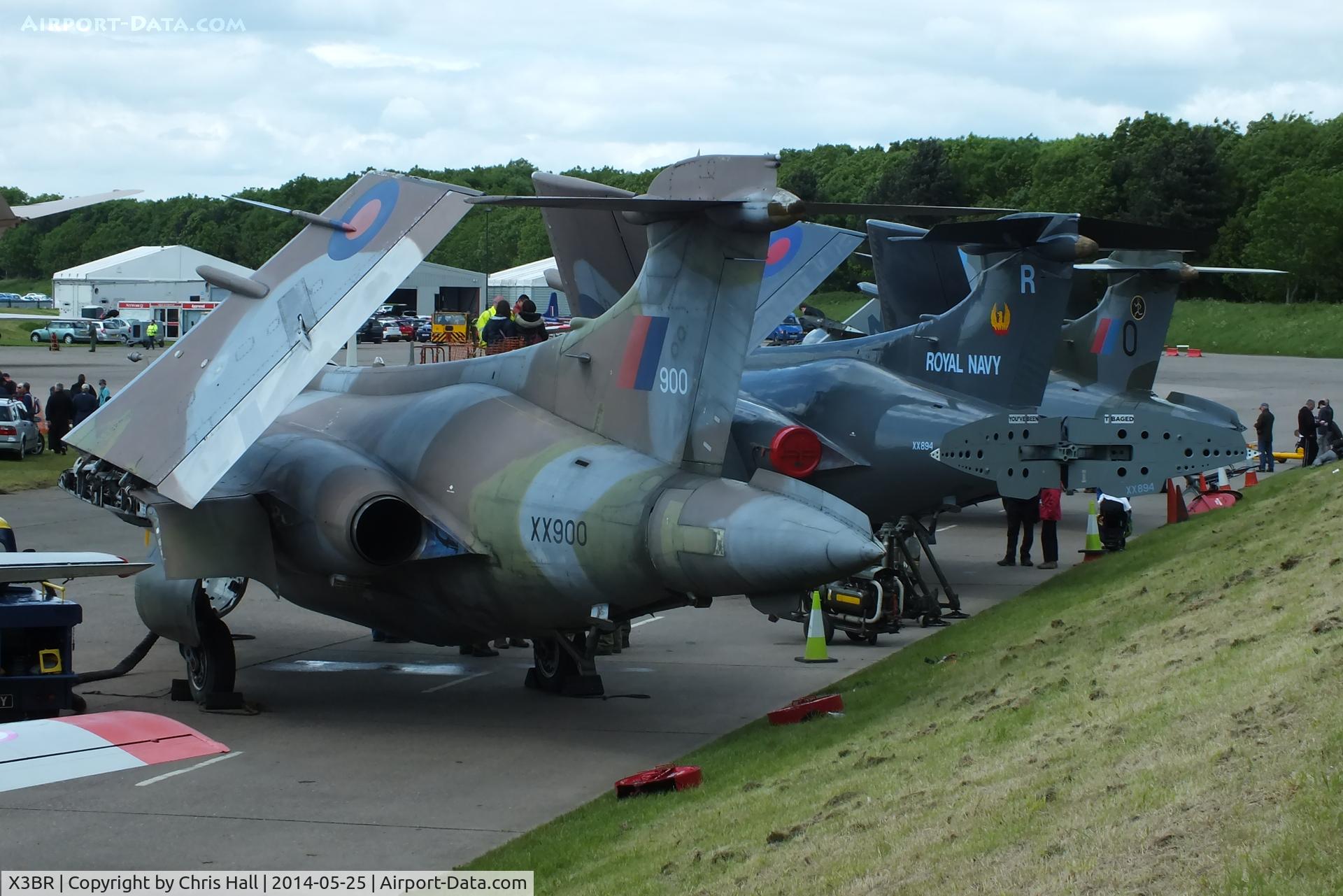 X3BR Airport - at the Cold War Jets Open Day 2014