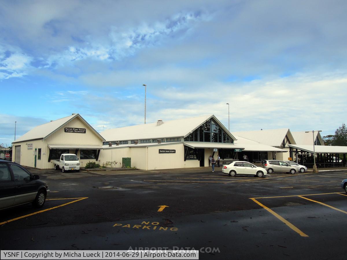 Norfolk Island Airport, Norfolk Island Australia (YSNF) - The small airport on Norfolk Island