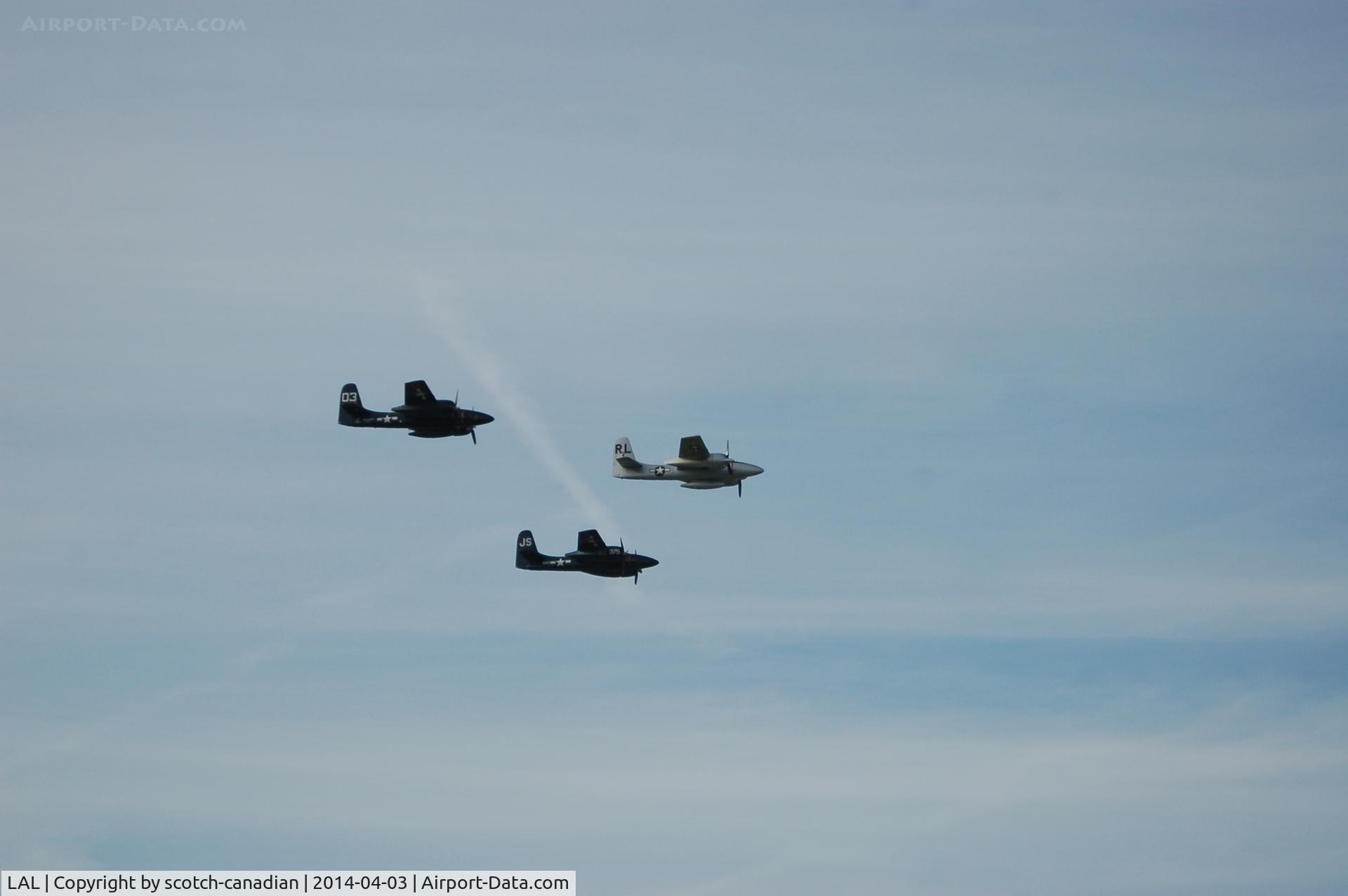 Lakeland Linder Regional Airport (LAL) - Grumman F7F's, at 2014 Sun n Fun, Lakeland Linder Regional Airport, Lakeland, FL