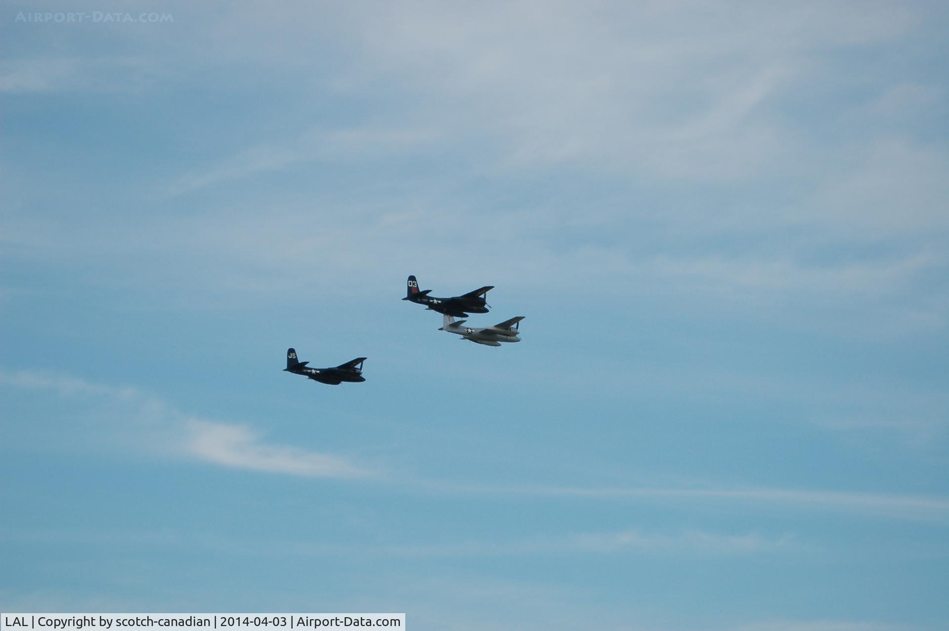 Lakeland Linder Regional Airport (LAL) - Grumman F7F's, at 2014 Sun n Fun, Lakeland Linder Regional Airport, Lakeland, FL