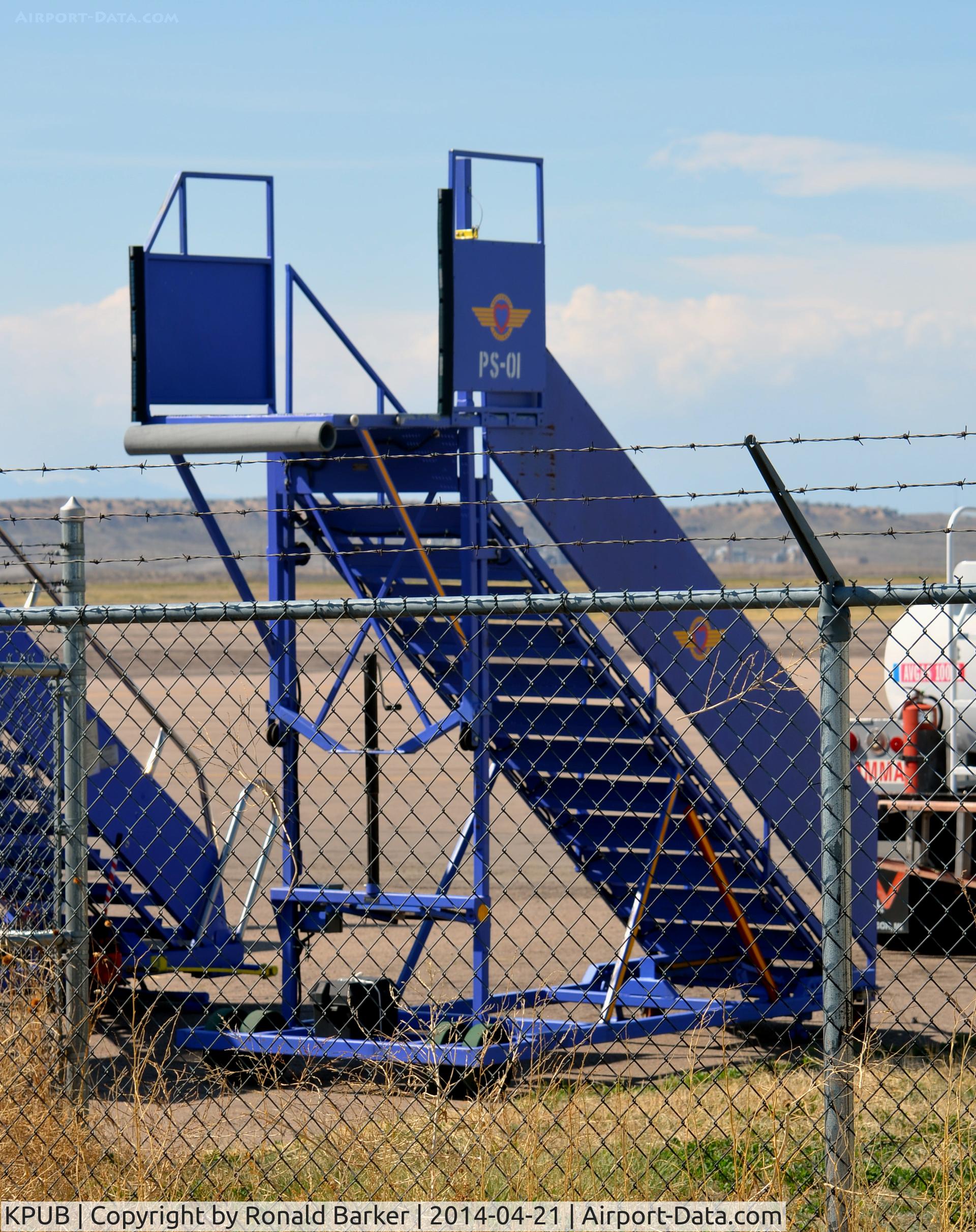 Pueblo Memorial Airport (PUB) - Southwest Stairs at Pueblo