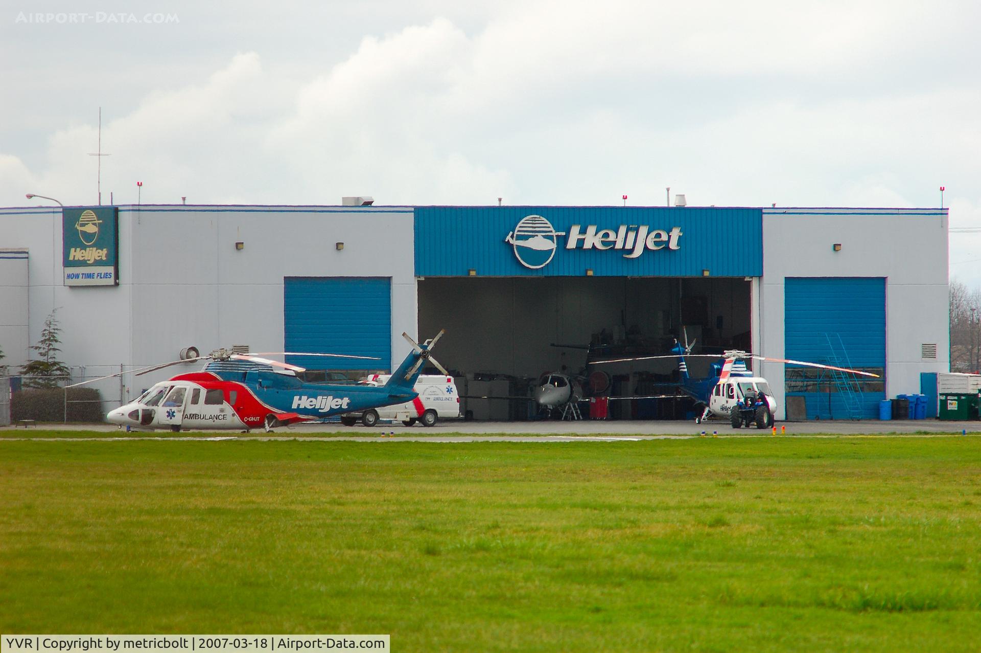 Vancouver International Airport, Vancouver, British Columbia Canada (YVR) - Helijet hangar