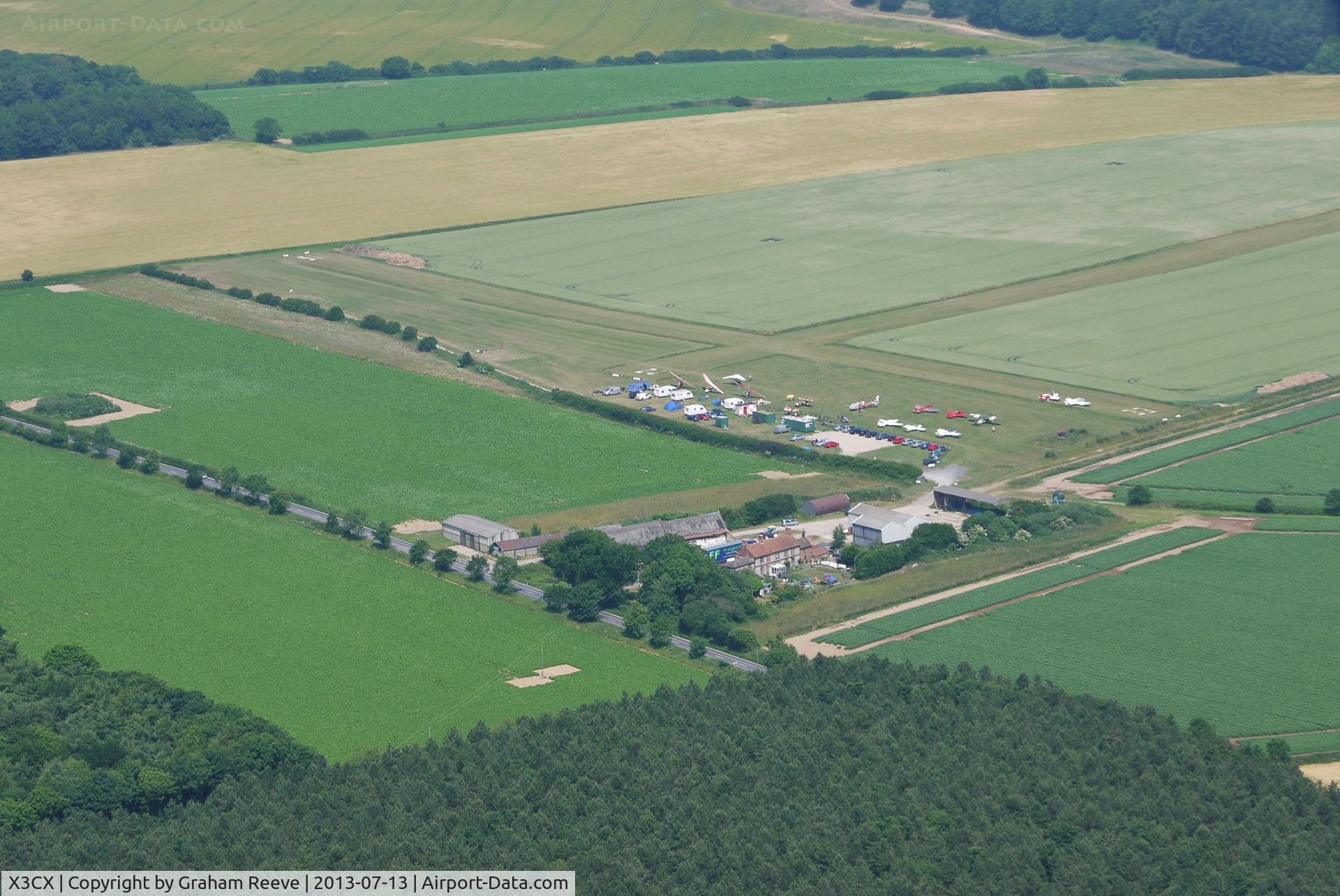 X3CX Airport - Northrepps from the air.