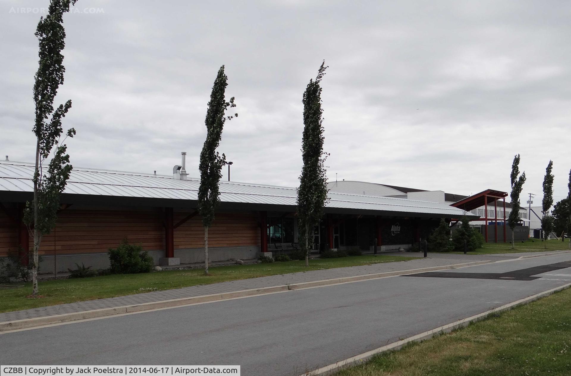 Boundry Bay Airport, Boundry Bay Canada (CZBB) - Terminal Boundry Bay airport BC