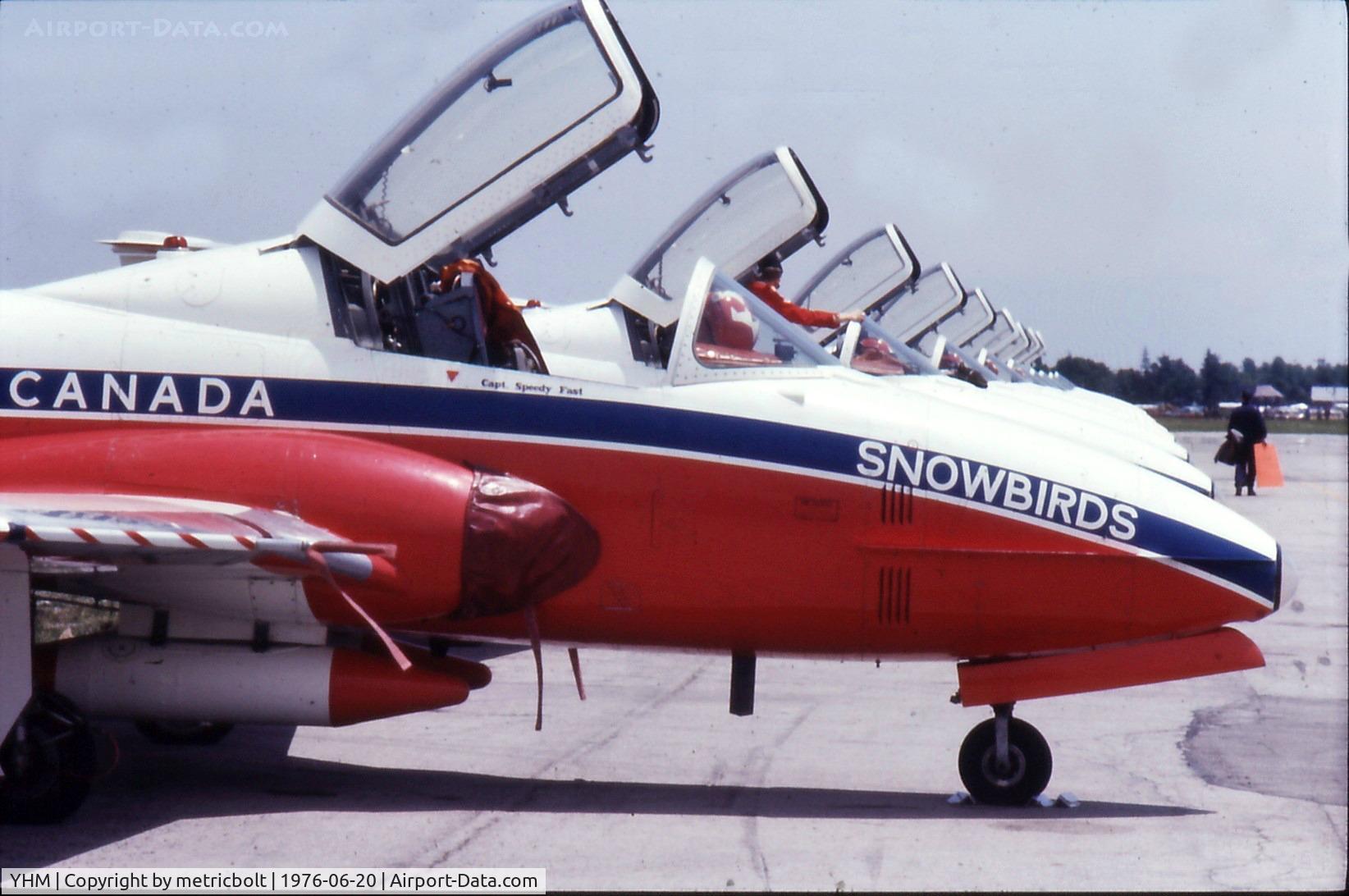 Hamilton/John C. Munro International Airport (Hamilton International, John C. Munro Hamilton International Airport), Hamilton, Ontario Canada (YHM) - 1976 Hamilton Airshow